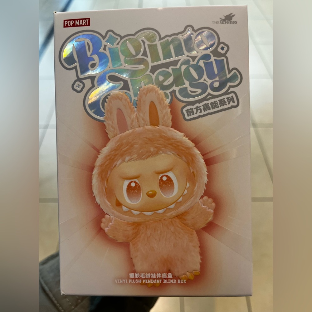 limited time *NEW* THE MONSTERS Big into Energy Series Plush Pendant Blind Box
